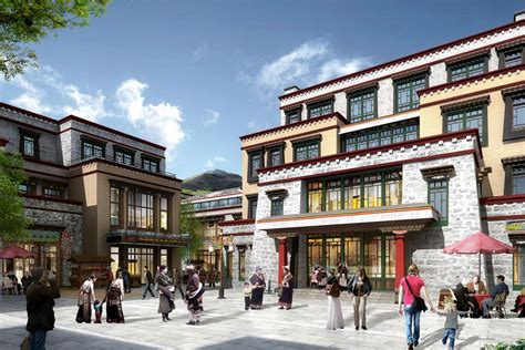 拉萨市药王山历史商业街区建设项目-成都易合建筑景观设计有限公司