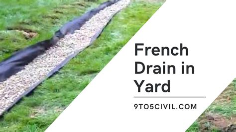 How Much To Get A French Drain Installed at Marcus Glennie blog