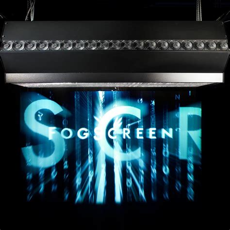 Rezultat imagine pentru Fog Screen Technology