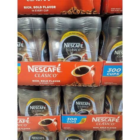 Nescafe CLASICO Dark Roast Instant Coffee 2-10.5 Oz. Jars