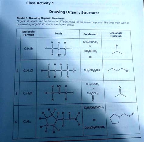 Image result for How to Draw Structures for Organic Compounds