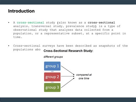 Image result for Cross-Sectional Research Example