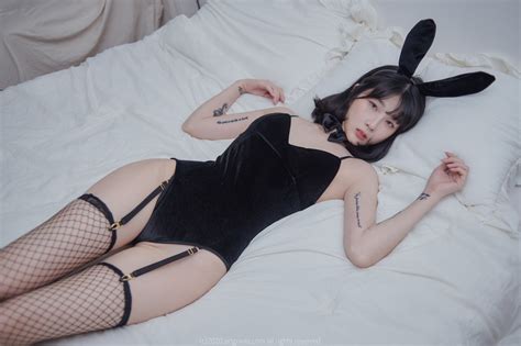 Jang Joo, women, Asian, pale, ArtGravia, bunny suit | 5000x3333 Wallpaper - wallhaven.cc