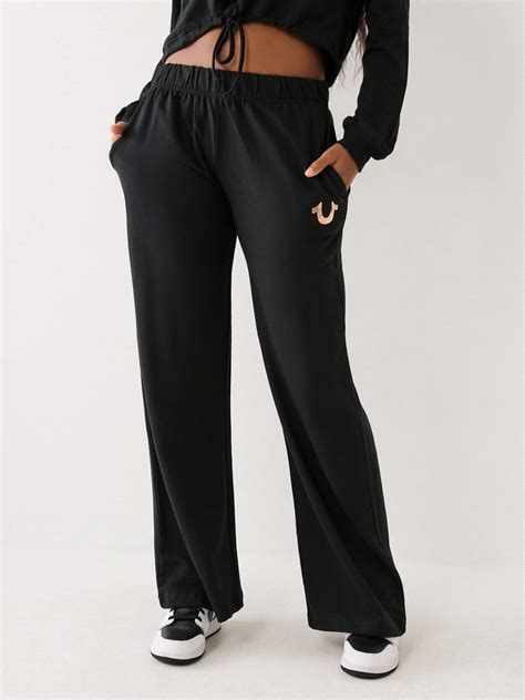 WIDE LEG LOUNGE PANT