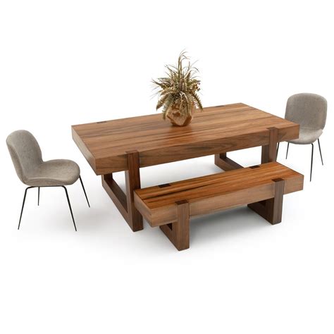 Modern Dining Table Bench 的图像结果