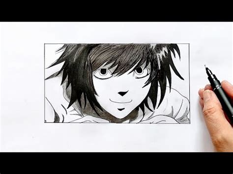 How to Draw L Death Note 的图像结果