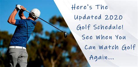 Golf Schedule 的图像结果