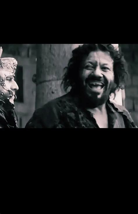 The actor that played barabbas was an atheist and was shooting this sc ...