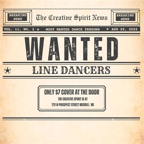 Country & Western Music Line-Dancing, 129 N Prospect St, Merrill, WI ...