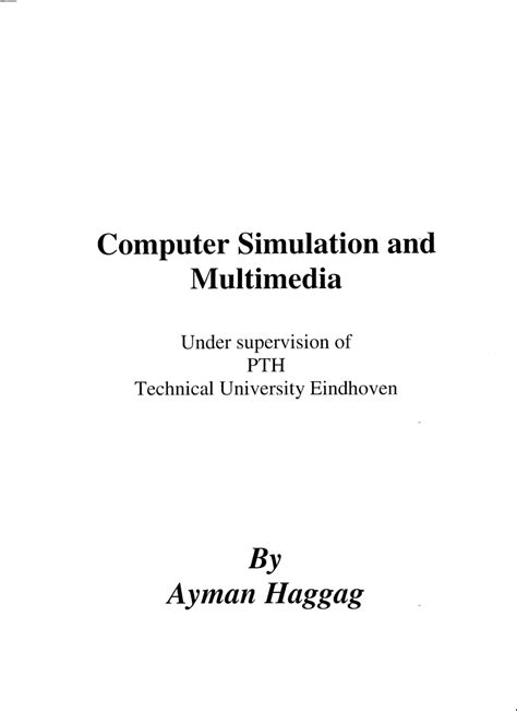 Computer Simulation Paper 的图像结果