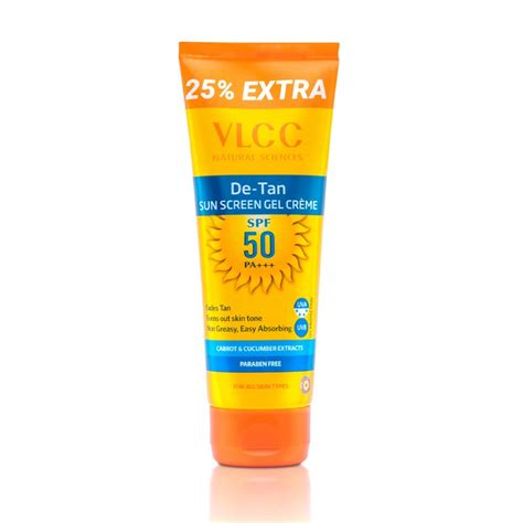 VLCC De Tan SPF 50 PA+++ Sunscreen Gel Cream - 100g – Deals999