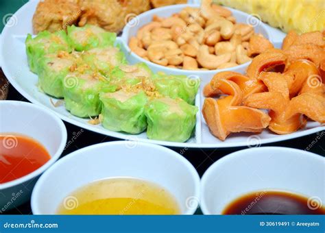 Chinese appetizers. stock image. Image of dumpling, food - 30619491