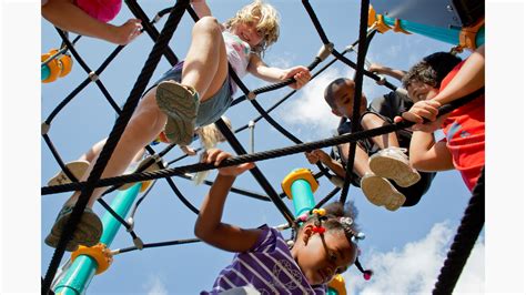 Baden Academy Charter School - Playground Climbing Fun!