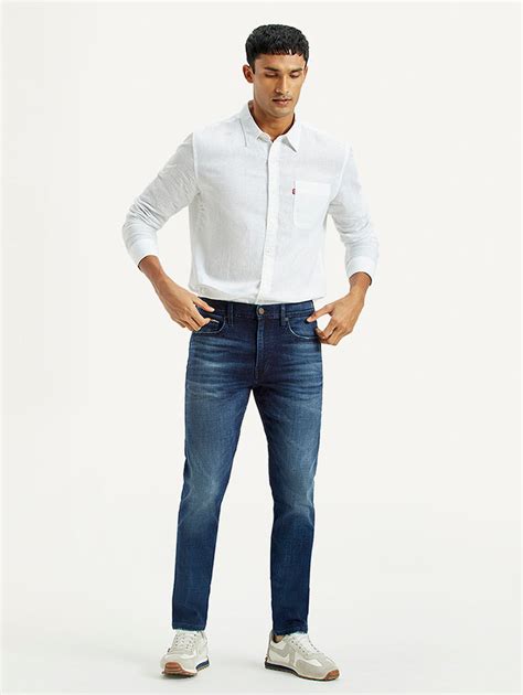 Men's 512 Dark Indigo Slim Tapered Fit Mid Rise Jeans – Levis India Store