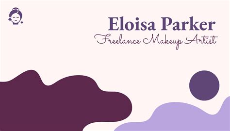 Makeup Artist Business Card Template 的图像结果