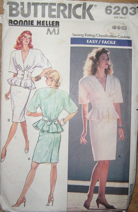 Image result for Butterick Patterns 6603
