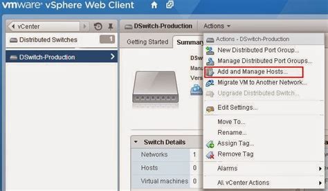 Image result for How to Add Distributed Switch to Host