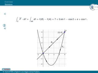 Line Integral Problems 的图像结果