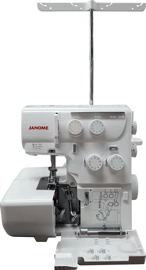 Image result for How to Thread a 4 Thread Janome Overlocker