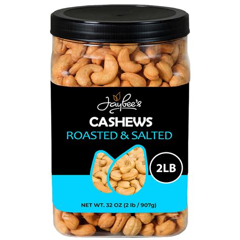 Cashews Roasted Salted - 32 Oz 2 Lbs | Whole Cashew Nut | Healthy ...