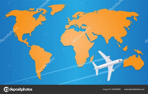 Image result for Aeroplane Flying Over Map