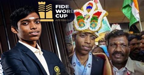 சென்னை திரும்பிய பிரக்ஞானந்தாவுக்கு உற்சாக வரவேற்பு!