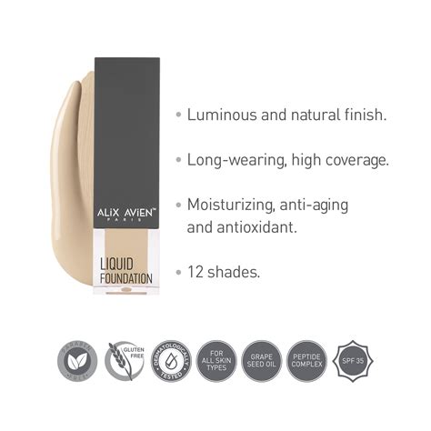 Liquid Foundation – Alix Avien India
