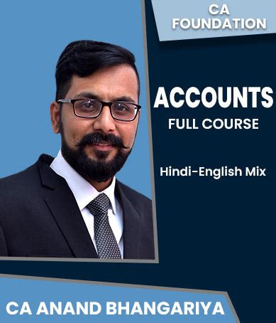 CA Foundation Accounting Full Course By Anand Bhangariya