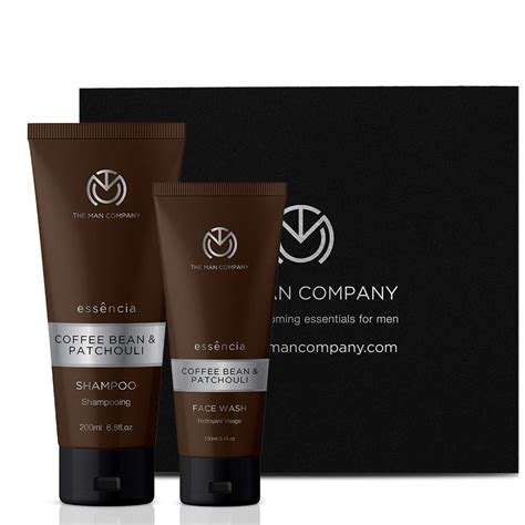 The Man Company Coffee Bean and Patchouli Grooming Kit (Shampoo and ...
