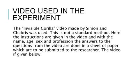 Image result for Inattentional Blindness Examples