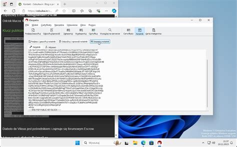 Poradnik instalacji i obsługi programu Kleopatra na Windows | Cebulka Blog