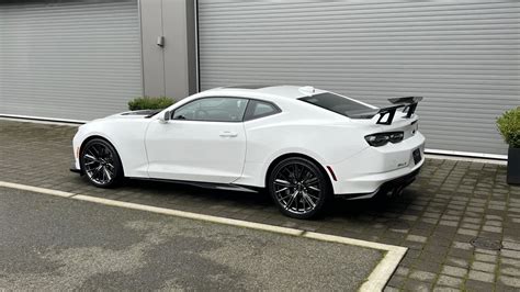 Ferrari Dealer Selling Low-Mileage 2022 Chevy Camaro ZL1 in Summit White at Way Under MSRP ...