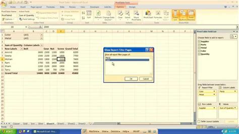 Image result for PivotChart Oprtions