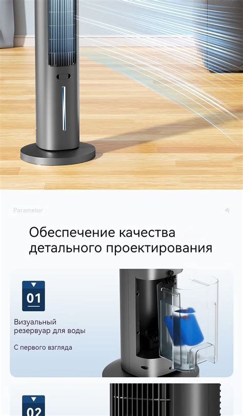 Вентилятор кондиционирования воздуха Haier ice с водяным охлаждением ...