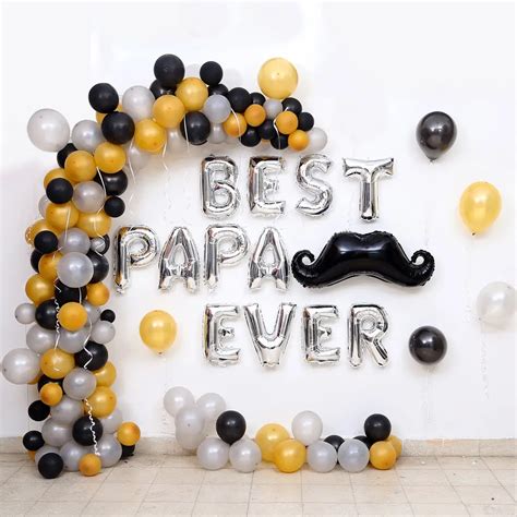 Premium Classy Balloon Decor for Best Papa Ever | Balloon Decoration in Bangalore | TogetherV