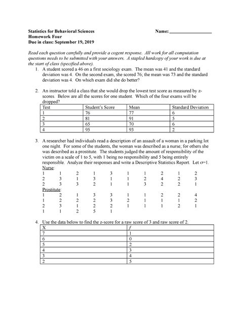 Image result for Behavioral Statistics Homework