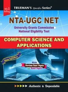 Image result for NTA UGC Net Computer Science Application Book PDF