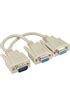 Câbles vidéo InLine Câble adaptateur VGA en Y, prise VGA sur 2x prise ...