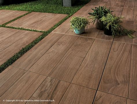 ETIC PRO Porcelain stoneware outdoor floor tiles with wood effect By ...