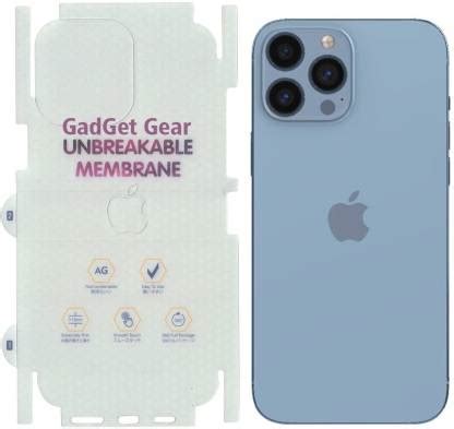 LiMart Back Screen Guard for iPhone 12 Mini (Matte Finish Back Membrane ...