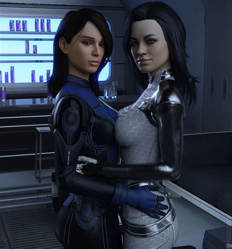 Ashley and Miranda, Mass Effect by AlienAlly on DeviantArt