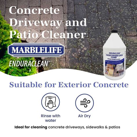 MARBLELIFE EnduraCLEAN – Concrete Cleaner for Driveways, Sidewalks and Patios – Marblelife Products