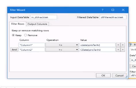 Image result for Filter DataTable in UiPath