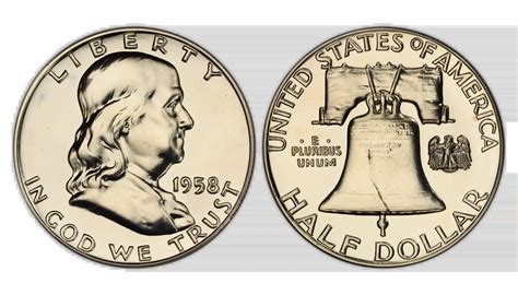 1958 Half Dollar Value – Price Guide, Mint Marks, Full Bell Line ...