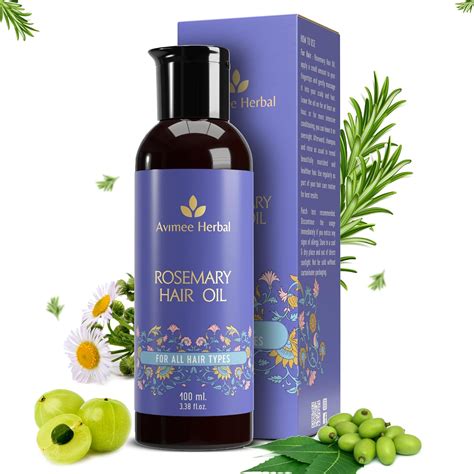 Buy Avimee Herbal Rosemary Hair Oil | For Hair Growth, Hair Fall ...