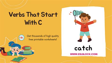 Verbs That Start With C - English as a Second Language