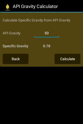 Image result for API Gravity Chart