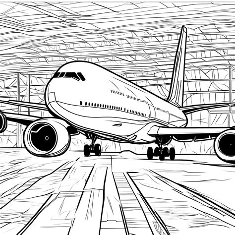 Plane Coloring Page 20 Pages Airplane Coloring Page - Etsy