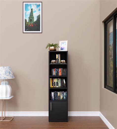 SPYDER CRAFT Matte Finish Adeline Bookshelf| Color: Black| Do -It- You ...