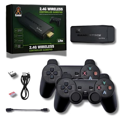 SMARTCAM Game Stick 20000+ INBUILT Video Game Console Retro Classic 3D ...